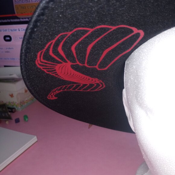 NEW Witchy Hat with Horn Embellishments - Picture 9 of 14